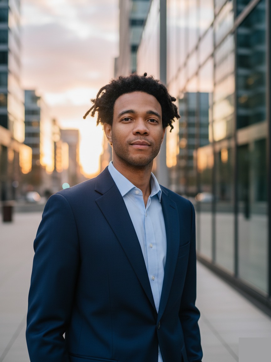 Outdoor Corporate example portrait